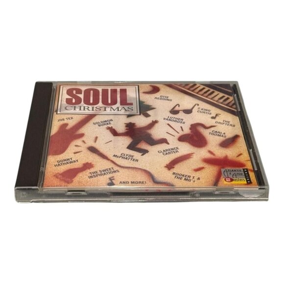 Soul Christmas CD 1991 Atlantic Atco Remasters R&B Holiday Otis Redding Vandross - Picture 2 of 11